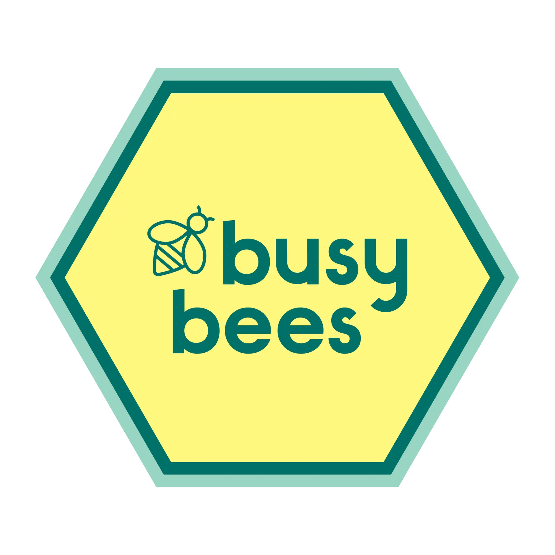 Busy Bees Babysitting logo